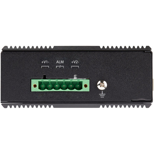 Network Switch StarTech IES1G52UP12V 6-Port Gigabit PoE+ 30W SFP Unmanaged