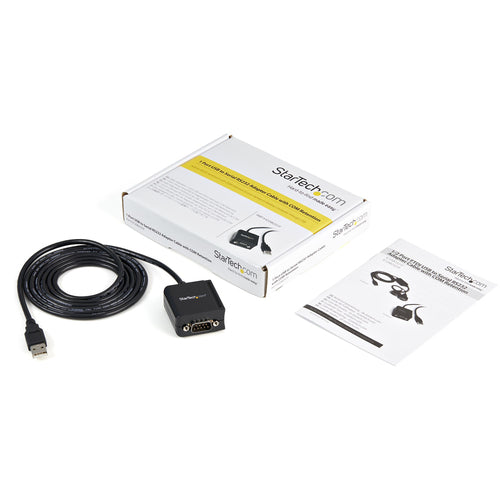 USB to Serial Adapter StarTech ICUSB2321F 0.2m Black COM Retention DB-9