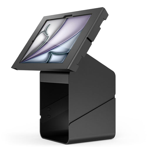 Compulocks iPad Air M2 11" Security Enclosure - Black Aluminum Tablet Kiosk