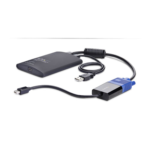 KVM Switch StarTech.com NOTECONS02-VGA-MDP USB/VGA/Mini DisplayPort 1920x1200 - NOTECONS02-VGA-MDP