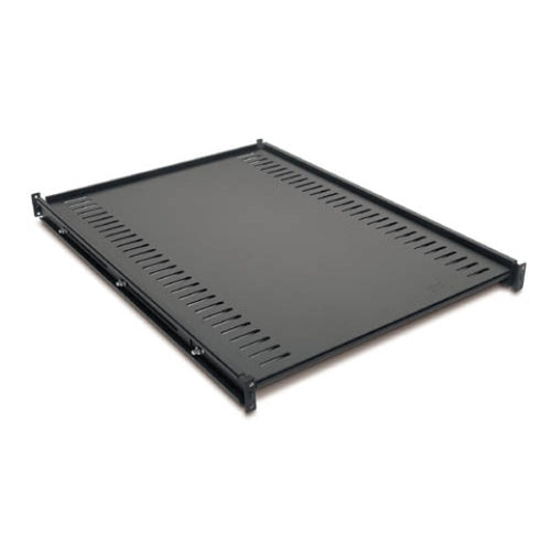 Rack Accessory Fixed Shelf 250lbs Adjustable Metal Black