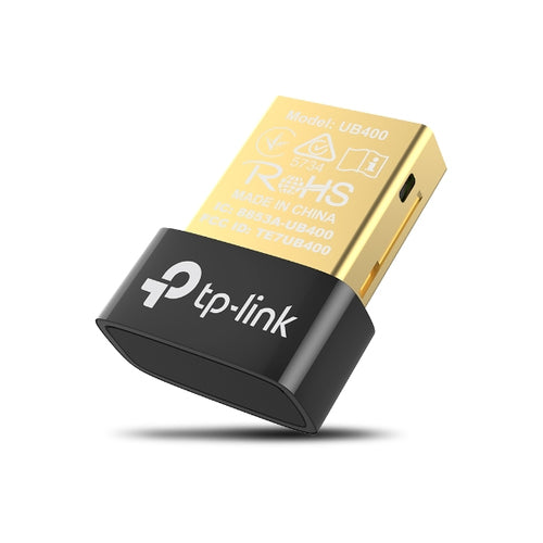Bluetooth USB Adapter TP-Link UB400 Wireless Connection Range 10m Compact Design
