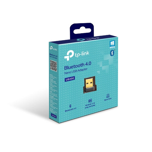 Bluetooth USB Adapter TP-Link UB400 Wireless Connection Range 10m Compact Design