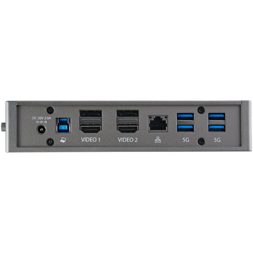 Laptop Dock StarTech.com DK30A2DHU Dual 4K HDMI USB-A Gigabit Ethernet