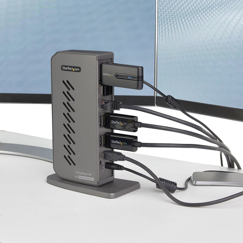 Laptop Dock StarTech.com DK30A2DHU Dual 4K HDMI USB-A Gigabit Ethernet