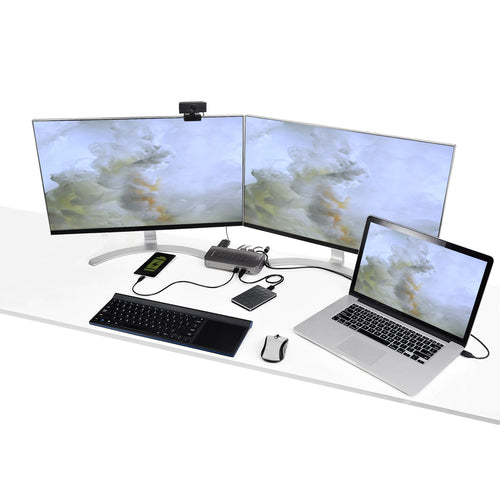 Laptop Dock StarTech.com DK30A2DHU Dual 4K HDMI USB-A Gigabit Ethernet