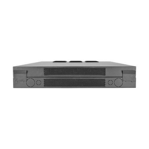 2U Wall-Mount Rack Enclosure Cabinet Tripp Lite SmartRack 68kg Capacity Key Lock Black