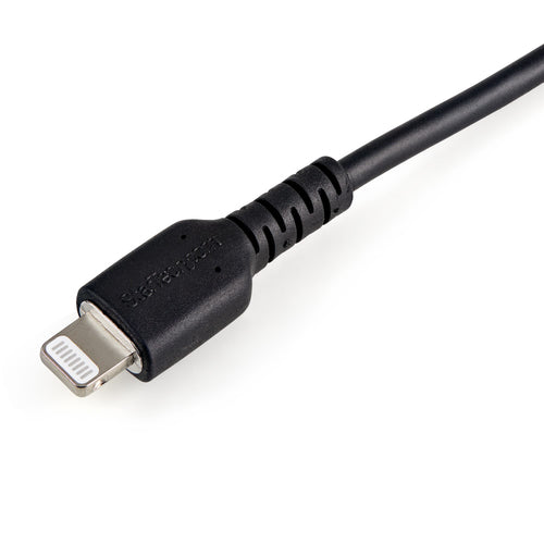 USB-A to Lightning Cable StarTech.com 6-Inch Aramid Fiber MFi Certified Fast Charging
