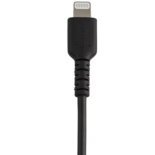 StarTech.com 12-inch USB-A to Lightning Cable - Durable Black, MFi Certified