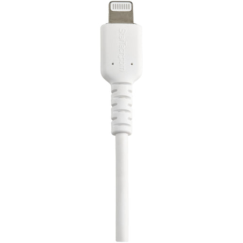 StarTech.com 12-inch Durable White USB-A to Lightning Cable - MFi Certified Charger - 30cm