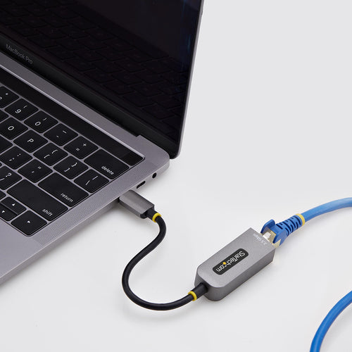 USB-C to Ethernet Adapter StarTech.com C22G 2.5GbE NBASE-T Thunderbolt Compatible - C22G-USB-ETHERNET