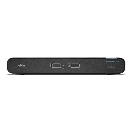 KVM Switch Belkin F1DN102KVM-UN-4 4K 3840x2160 Black - F1DN102KVM-UN-4