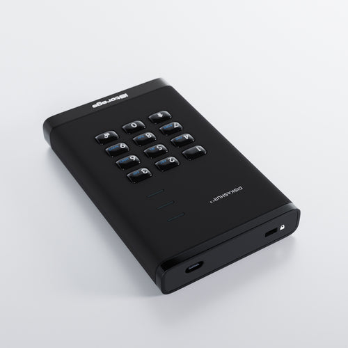 External Hard Drive iStorage diskAshur3 500GB AES-XTS USB 3.2