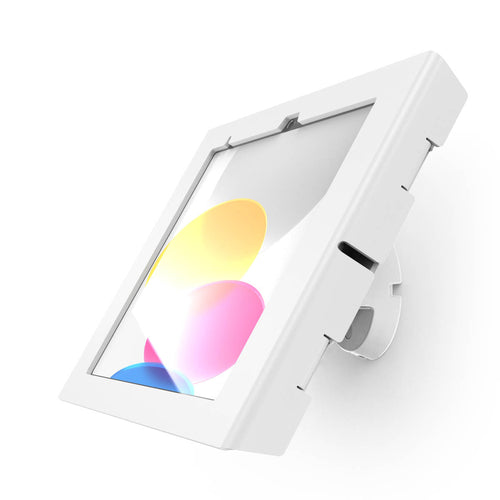 Tablet Security Enclosure Compulocks 505W209APXW iPad 10th 11th Gen Wall Mount Adjustable Tilt White
