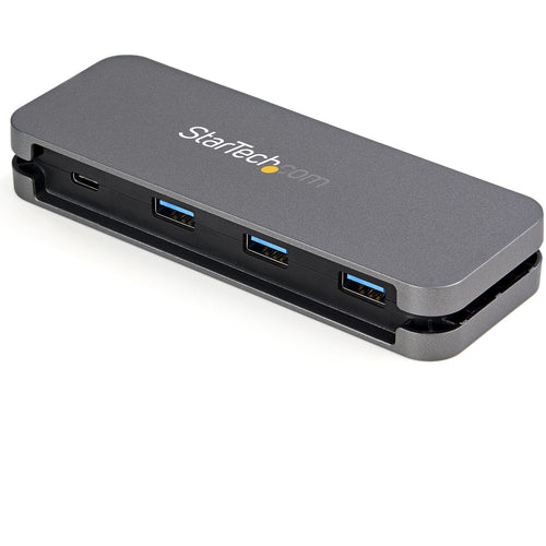 4-Port USB-C Hub with 3 USB-A Ports 5Gbps Speed Portable Adapter