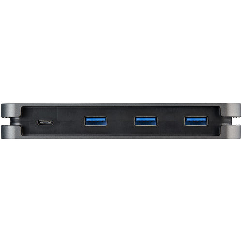 4-Port USB-C Hub with 3 USB-A Ports 5Gbps Speed Portable Adapter