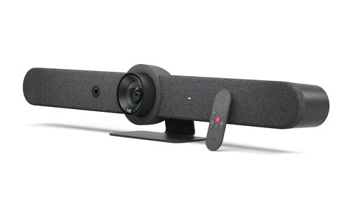 Video Conferencing System Logitech Tap Rally Bar 4K 30fps 90° Field of View Zoom Compatible