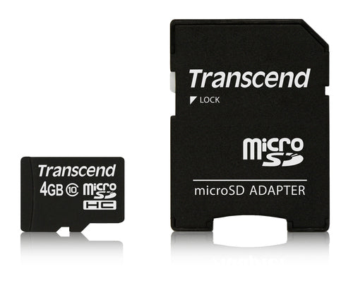 Transcend TS4GUSDHC10 memory card