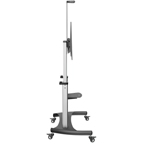 StarTech.com Mobile TV Stand STNDMTV100 - Heavy Duty Cart for 60-100" Displays, Adjustable Height