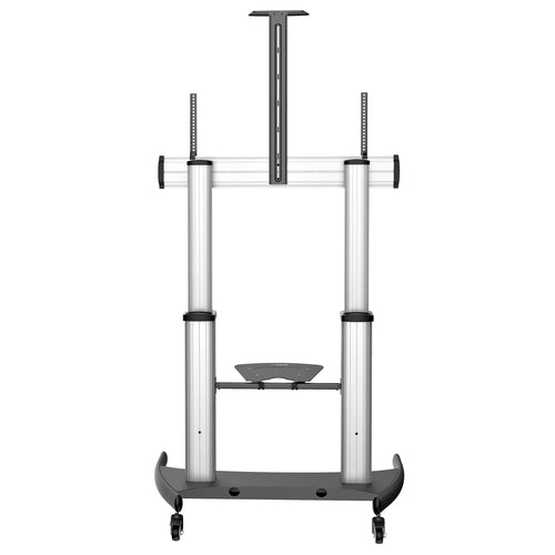 StarTech.com Mobile TV Stand STNDMTV100 - Heavy Duty Cart for 60-100" Displays, Adjustable Height