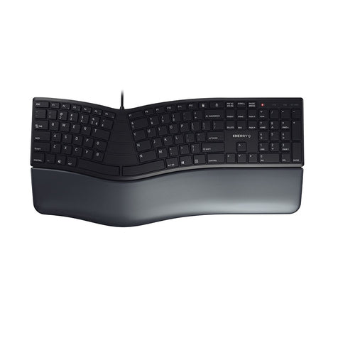 Wired Keyboard CHERRY KC 4500 ERGO Full-size QWERTY Black USB