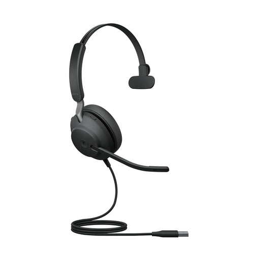 Wired Headset Jabra Evolve2 40 SE USB-A Mono 20-20000Hz Black