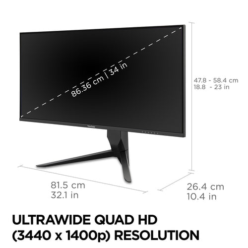 Viewsonic VX Series VX3418-2K computer monitor