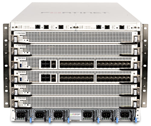 Hardware Firewall Fortinet FortiGate 7060E 630 Gbit/s 100 Gbit/s 120000 Concurrent Sessions