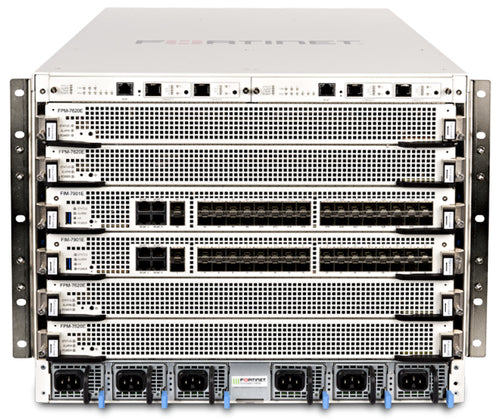 Hardware Firewall Fortinet FortiGate 7060E-9-DC 630 Gbit/s 5 Year Support UTP