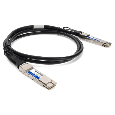 InfiniBand DAC Cable AddOn Networks QSFP-DD 200G 2m Male/Male