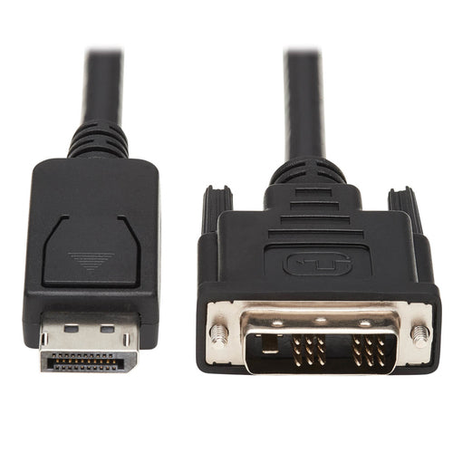 Video Cable Adapter Tripp Lite P581AB-006 DisplayPort to DVI 1080p 6ft Antibacterial