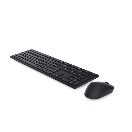 Wireless Full-Size Keyboard and Mouse Set DELL KM5221W QWERTY Black