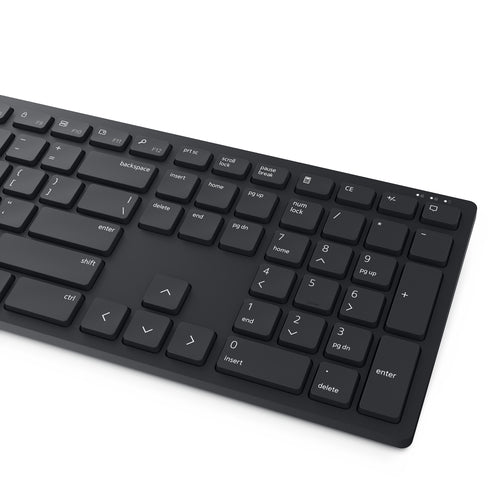 Wireless Full-Size Keyboard and Mouse Set DELL KM5221W QWERTY Black