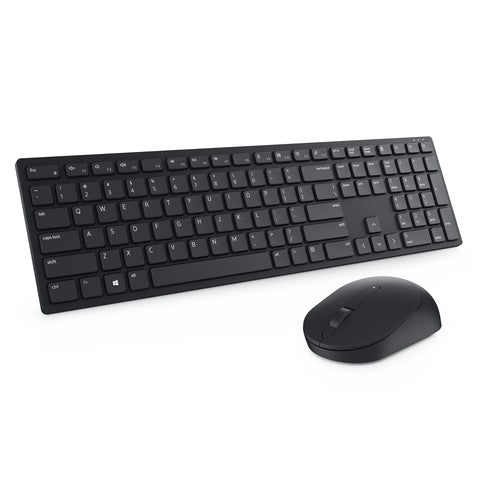 Wireless Full-Size Keyboard and Mouse Set DELL KM5221W QWERTY Black