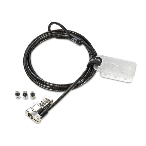 Kensington Universal 3-in-1 Combination Laptop Lock Security Device