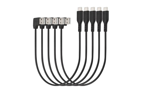USB-A to USB-C Charge & Sync Cable 5 Pack 0.327m 0.48 Gbit/s