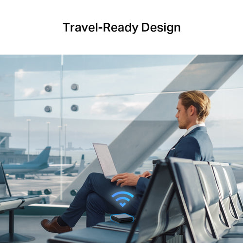 AX1500 Wi-Fi 6 Travel Router Dual-Band 2.4GHz 5GHz Portable Router