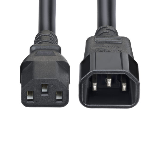 Power Extension Cord StarTech.com PXTC13C141415FNA 15ft C14 to C13 15A 250V