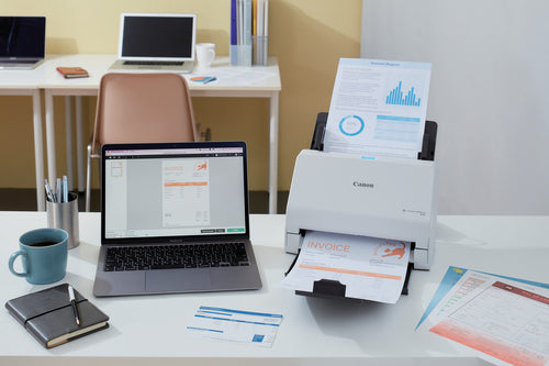 Document Scanner Canon imageFORMULA R30 600x600 DPI ADF Sheet-fed - 6051C003