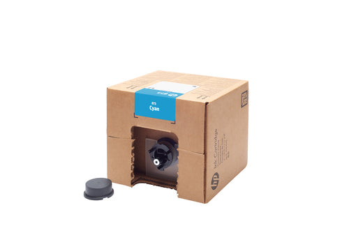 HP 873 3-liter Cyan Latex Ink Cartridge print head