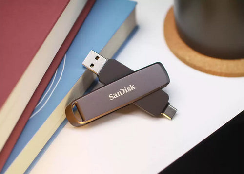 USB Flash Drive SanDisk SDDDE1-1T00-G46 1TB 1000MB/s USB-C/USB-A - SDDDE1-1T00-G46