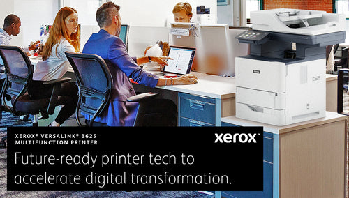 Multifunction Printer Xerox VersaLink B625 61ppm Duplex Copy/Print/Scan/Fax 650 Sheets - B625V_DN