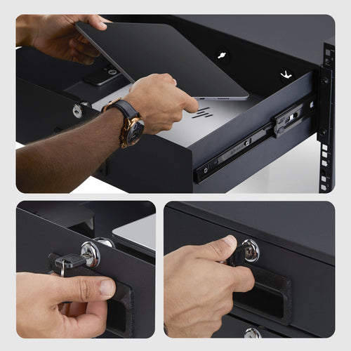 StarTech.com 3U-RACK-MOUNT-DRAWER rack accessory