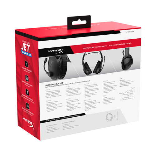 HyperX Cloud Jet Wireless Black Gaming Headset
