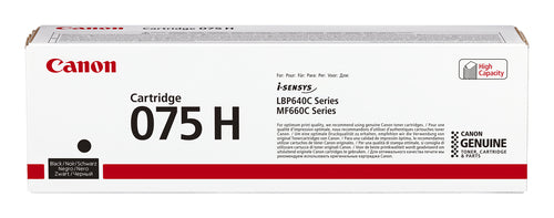 Toner Cartridge Canon 075 H High Capacity 3500 Pages Black - 6369C002