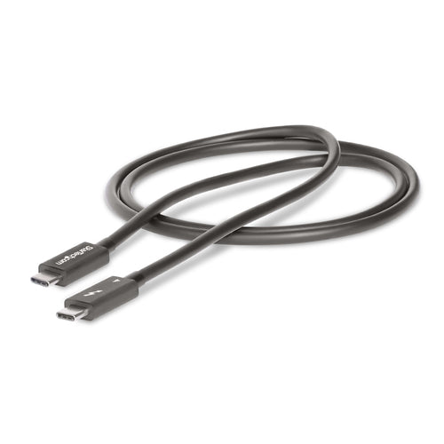 Thunderbolt Cable StarTech.com TBLT4MM1M 40Gbps 100W PD 4K/8K Video Male-Male - TBLT4MM1M