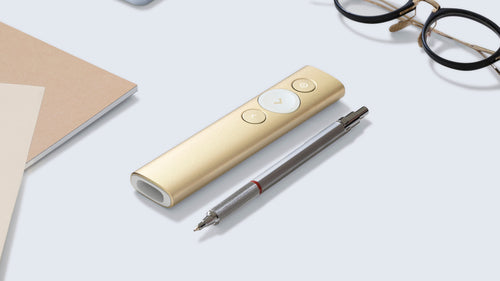 Wireless Presenter Logitech Spotlight Bluetooth 30m Range Gold