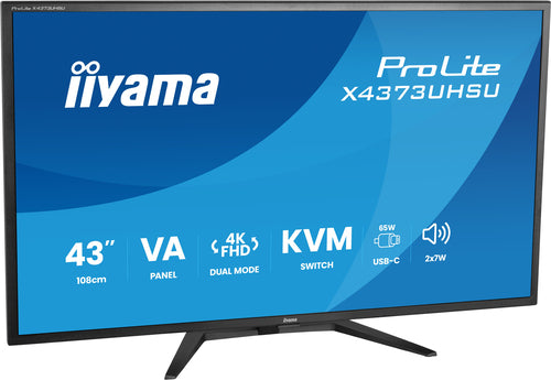 iiyama ProLite X4373UHSU-B2 computer monitor