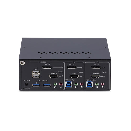 KVM Switch StarTech.com P2ADDH462 4K Ultra HD 36W - P2ADDH462-KVM-SWITCH