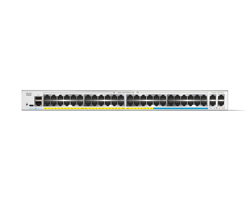 Network Switch Cisco Catalyst C1300-48MGP-4X Managed Gigabit PoE Rack-Mount - C1300-48MGP-4X